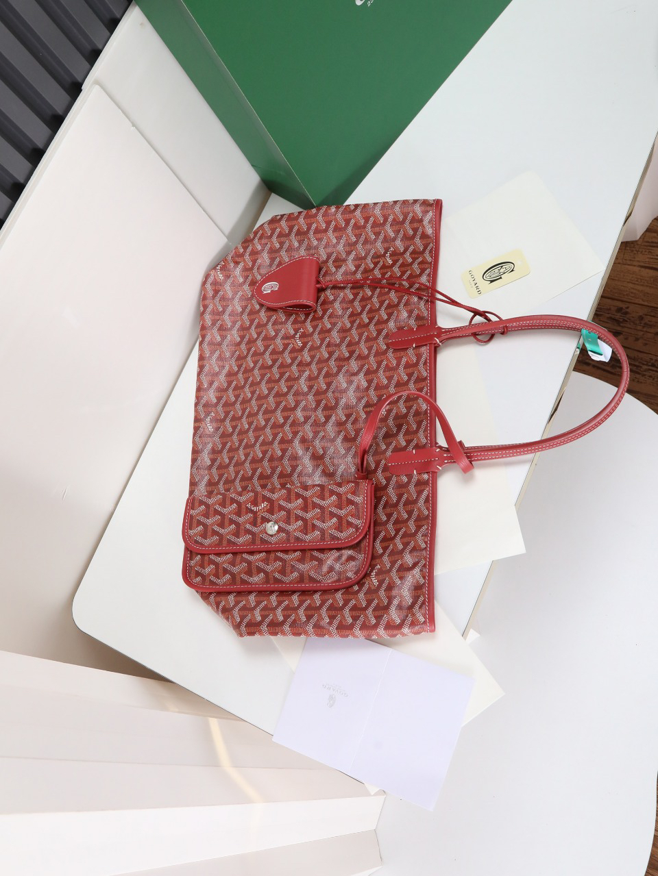 Goyard saint louis small shopping bag 020146