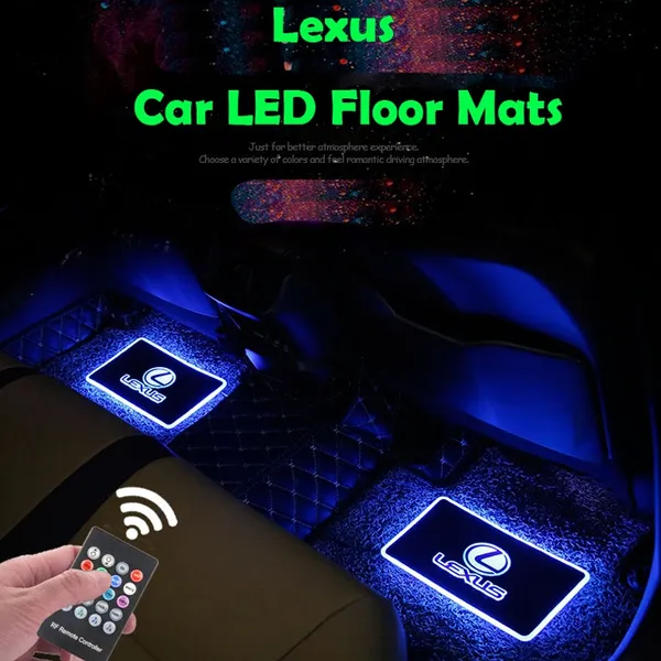 Car Interior Floor Mat Ambiance Light