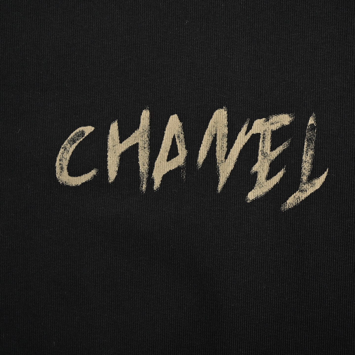 Chanel 25ss hand-painted flower print short sleeve