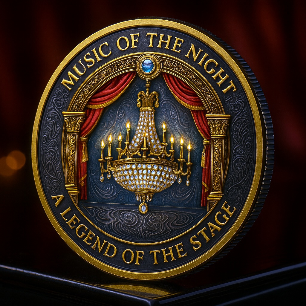 The Phantom’s Final Curtain – Closing Night Commemorative Coin