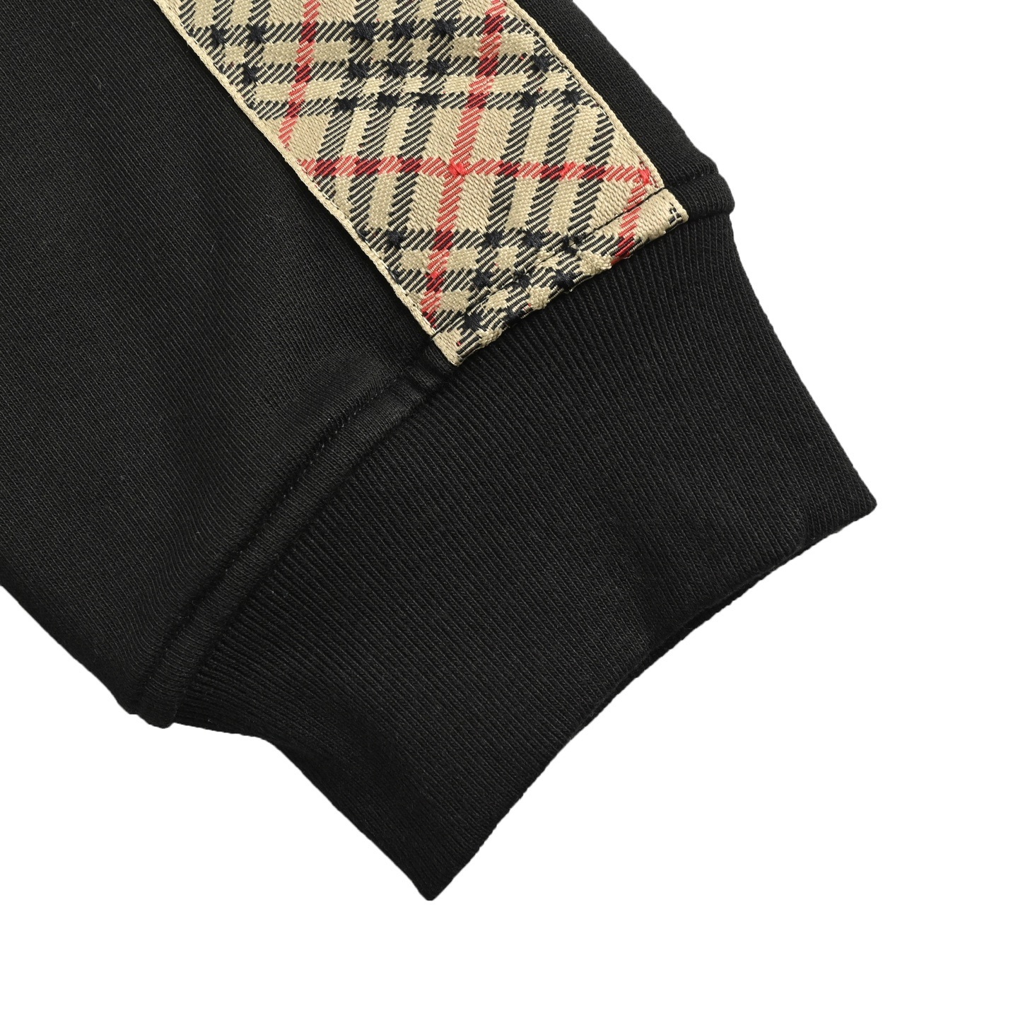 Burberry 25Fw side diamond webbing suit hooded sweatshirt