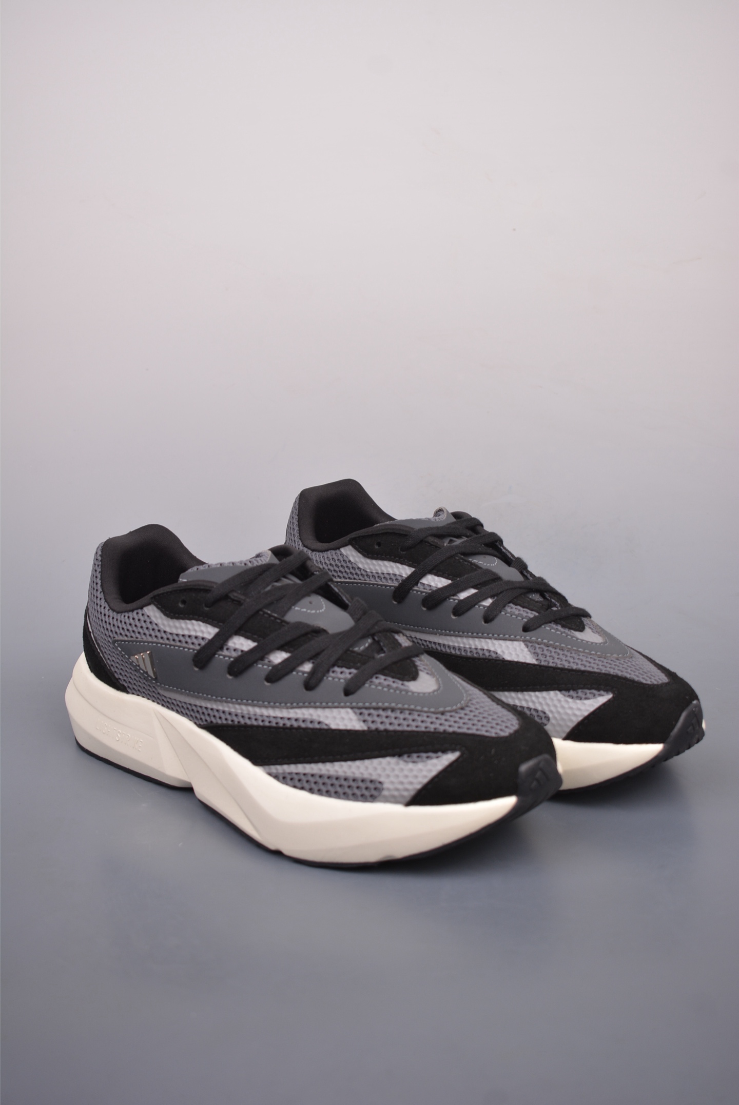 Adidas Lightblaze Low Black, Gray and White JH6958