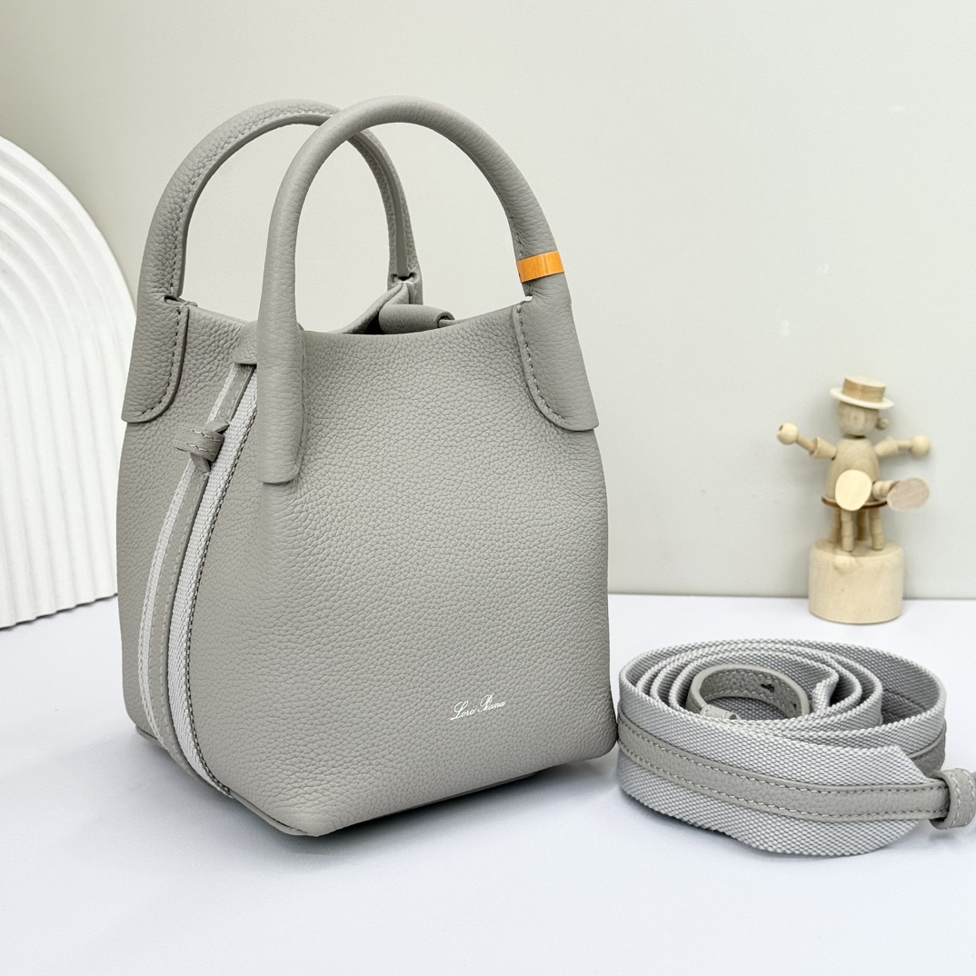 Loro Piana Bale Mini Bucket Bag FAM7943