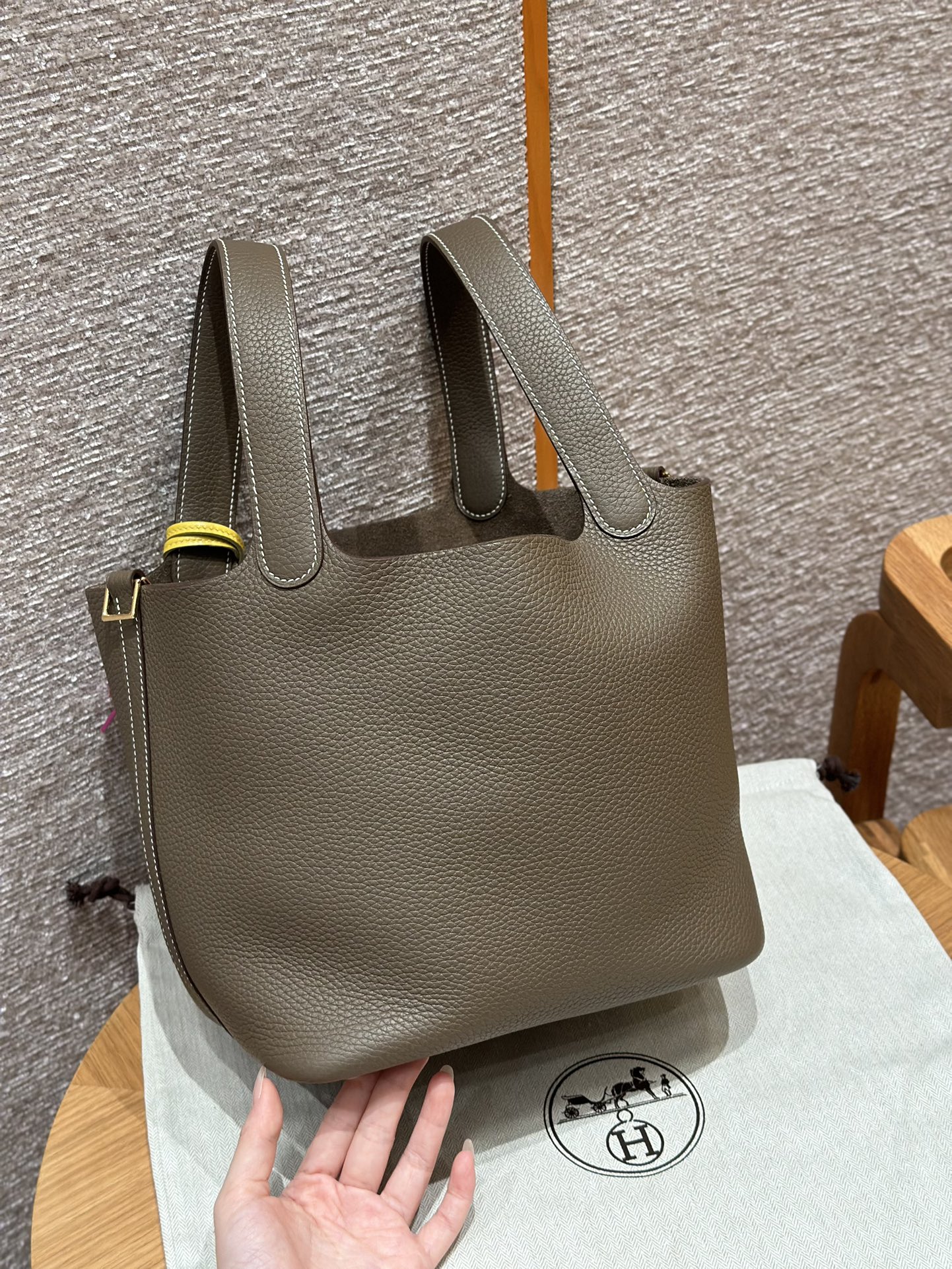 Hermès Picotin lo 18Etoupe handbag (handmade to order)