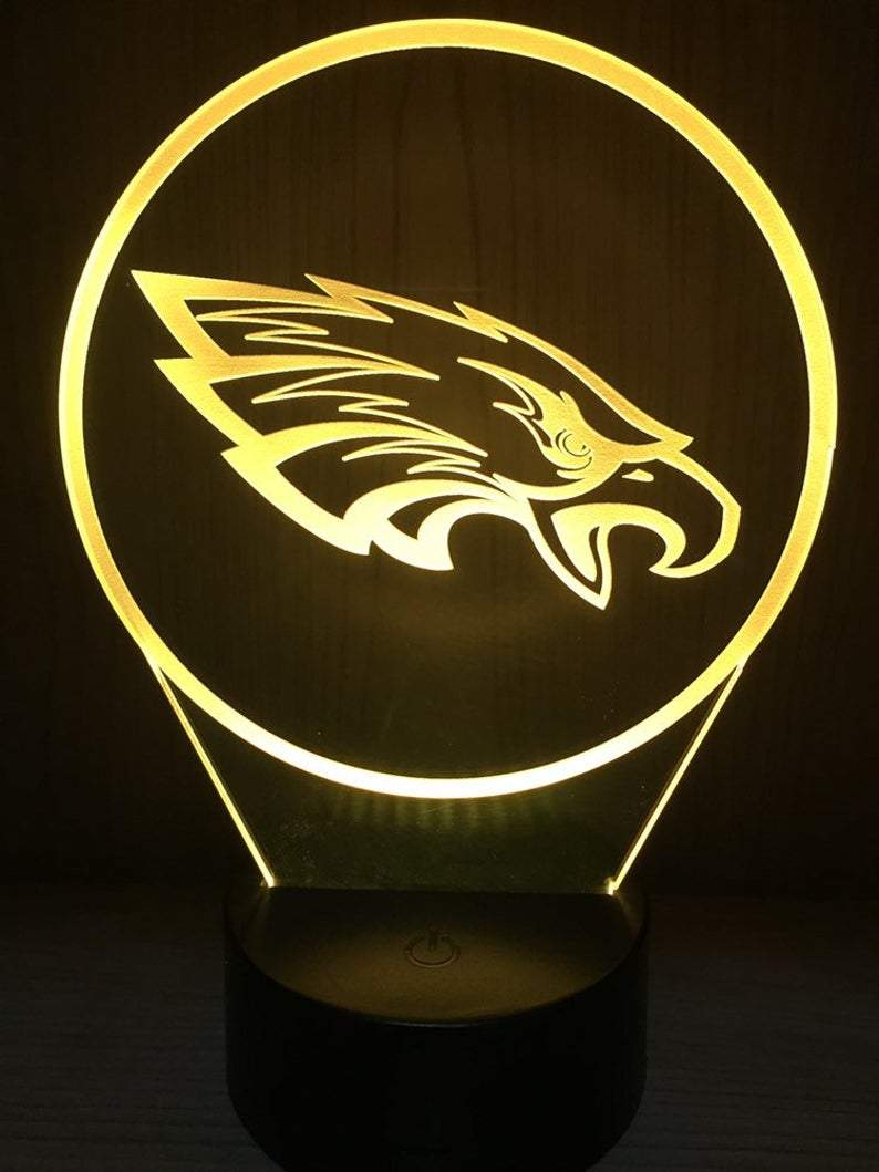 PHILADELPHIA EAGLES 3D LED LIGHT LAMP