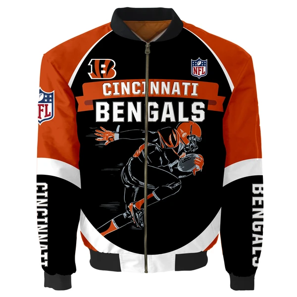 CINCINNATI BENGALS BOMBER JACKET