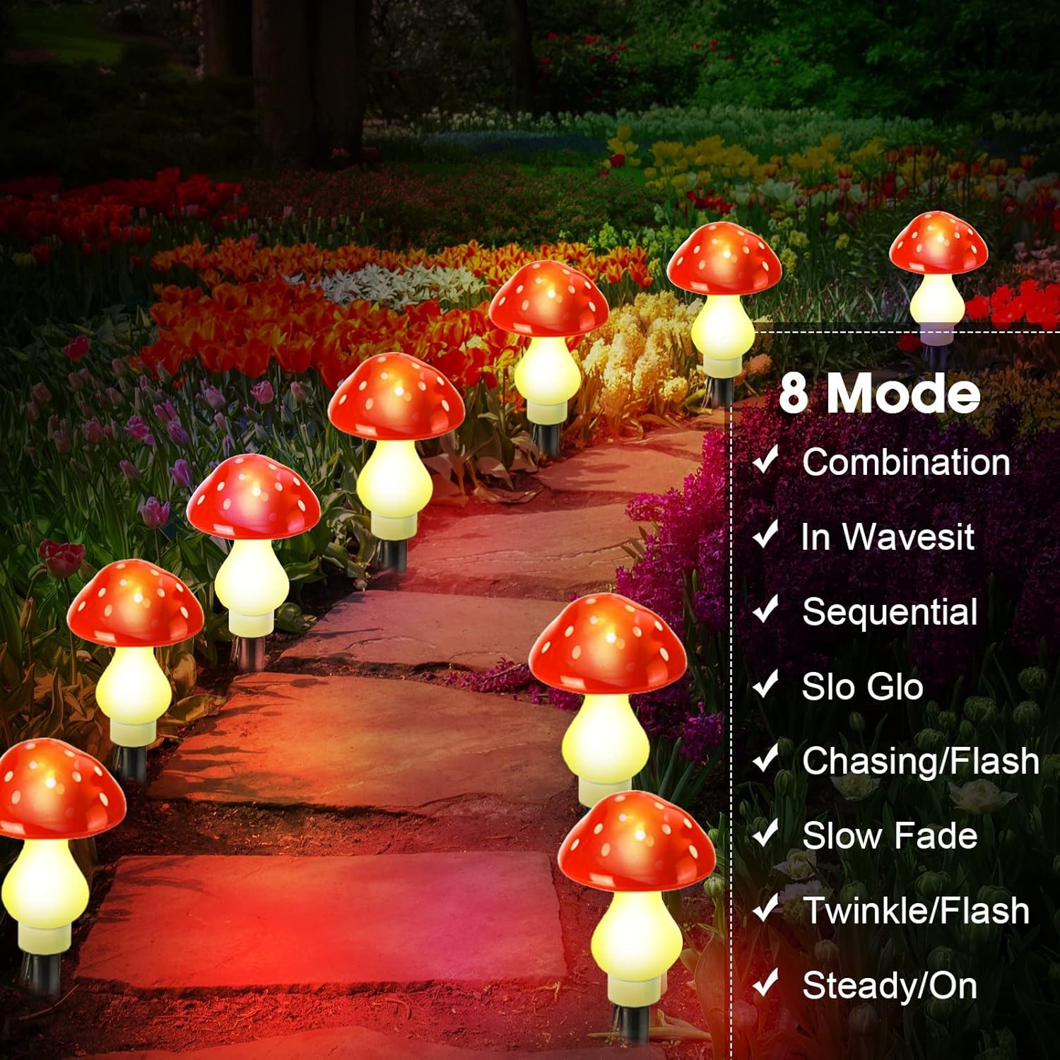 💥ON SALE💥Outdoor Lamp Solar Mushroom Light