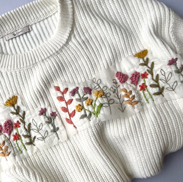 On Sale🔥Water Soluble Colorful Embroidery Patterns