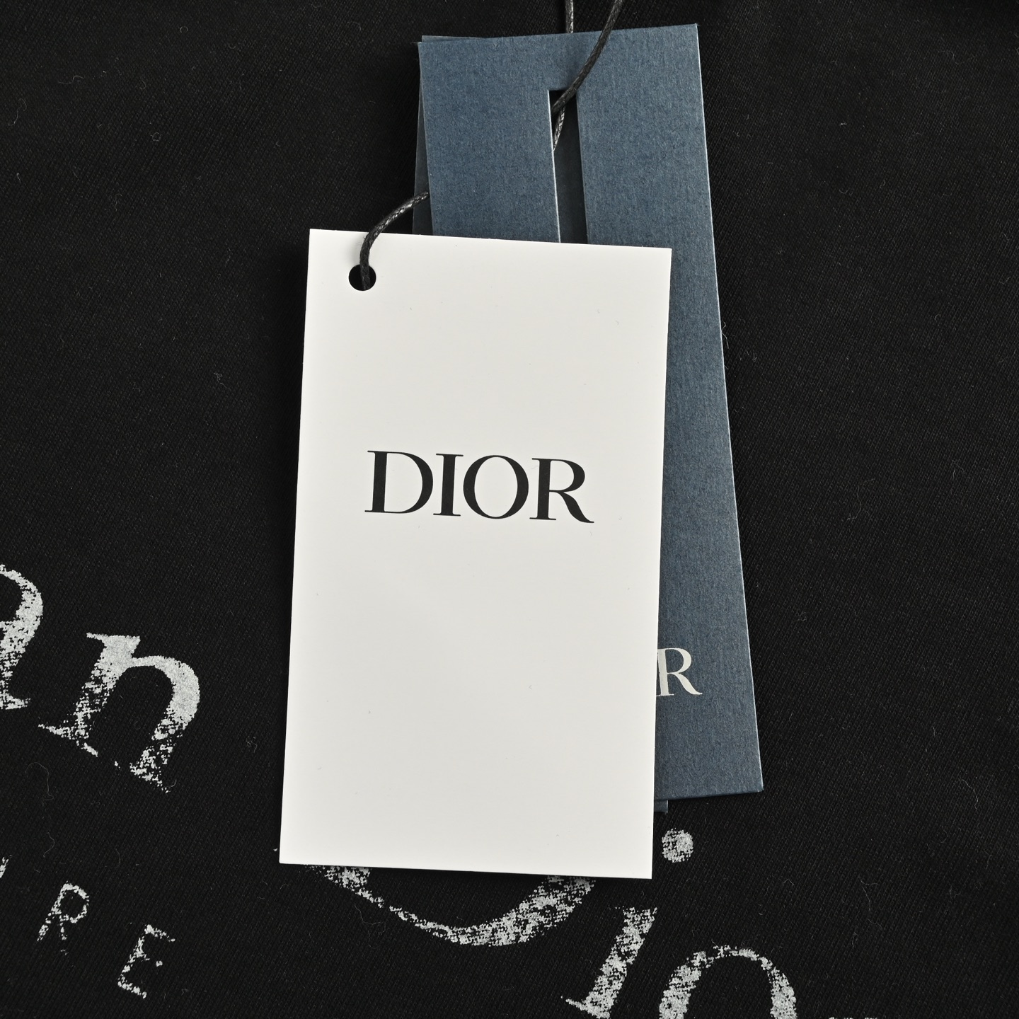 Dior 25ss chest mottled CD letter print hole short sleeve