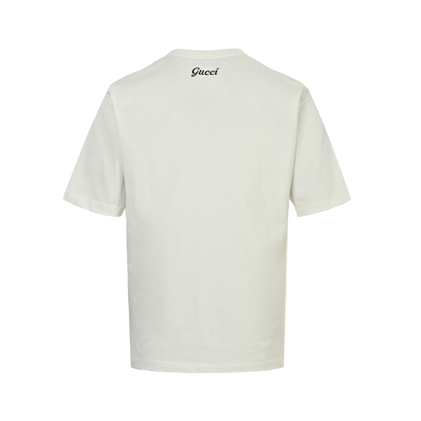 Gucci 25ss simple letter embroidered short sleeve