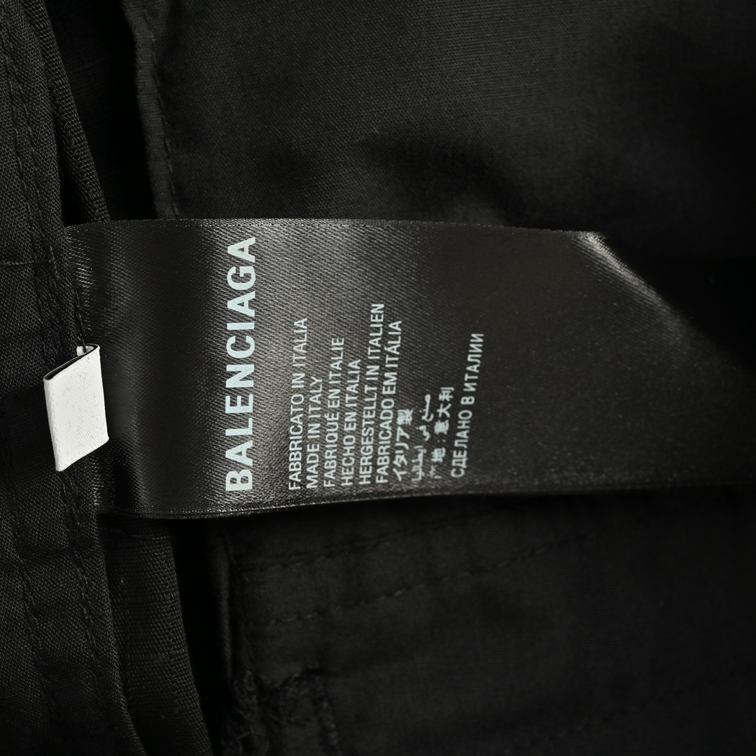 Balenciaga 24Fw Pleated Cargo Pants