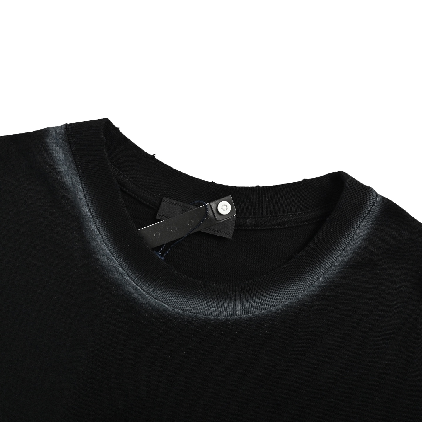 Prada washed patch triangle logo short sleeves