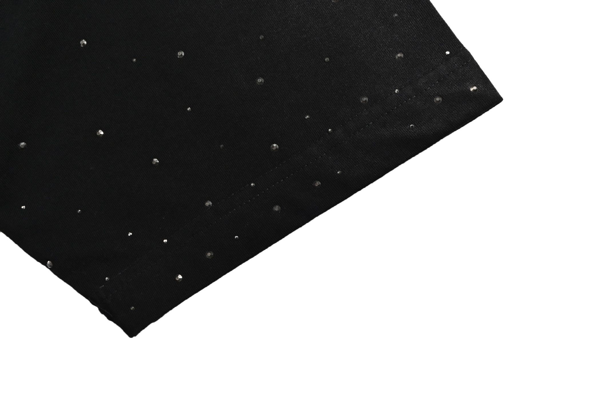 Balenciaga 25ss starry washed sandblasted rhinestone short sleeves