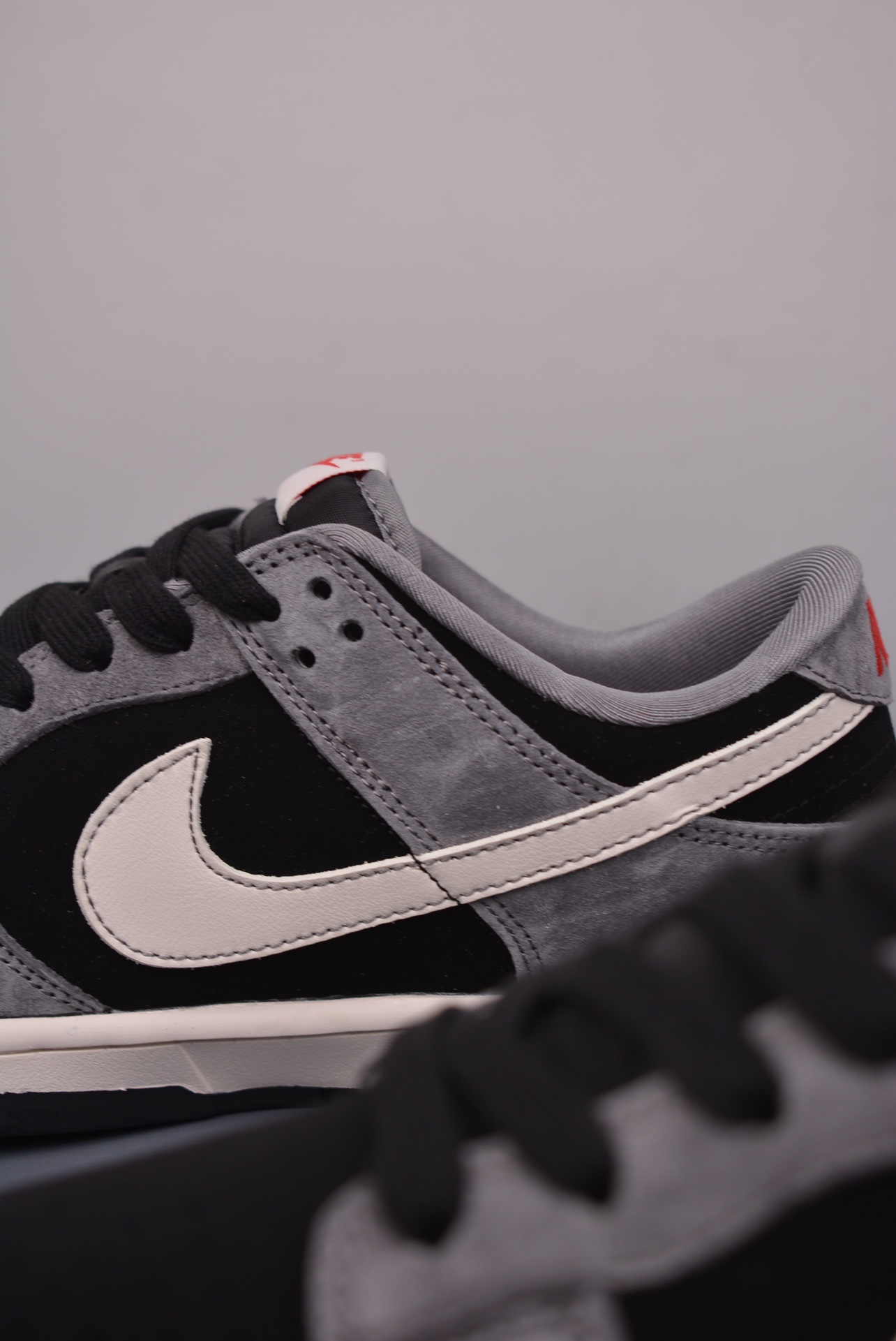 Supreme x Nike By You SB Dunk Low Retro SP Dark Grey Black and White XX3168-206