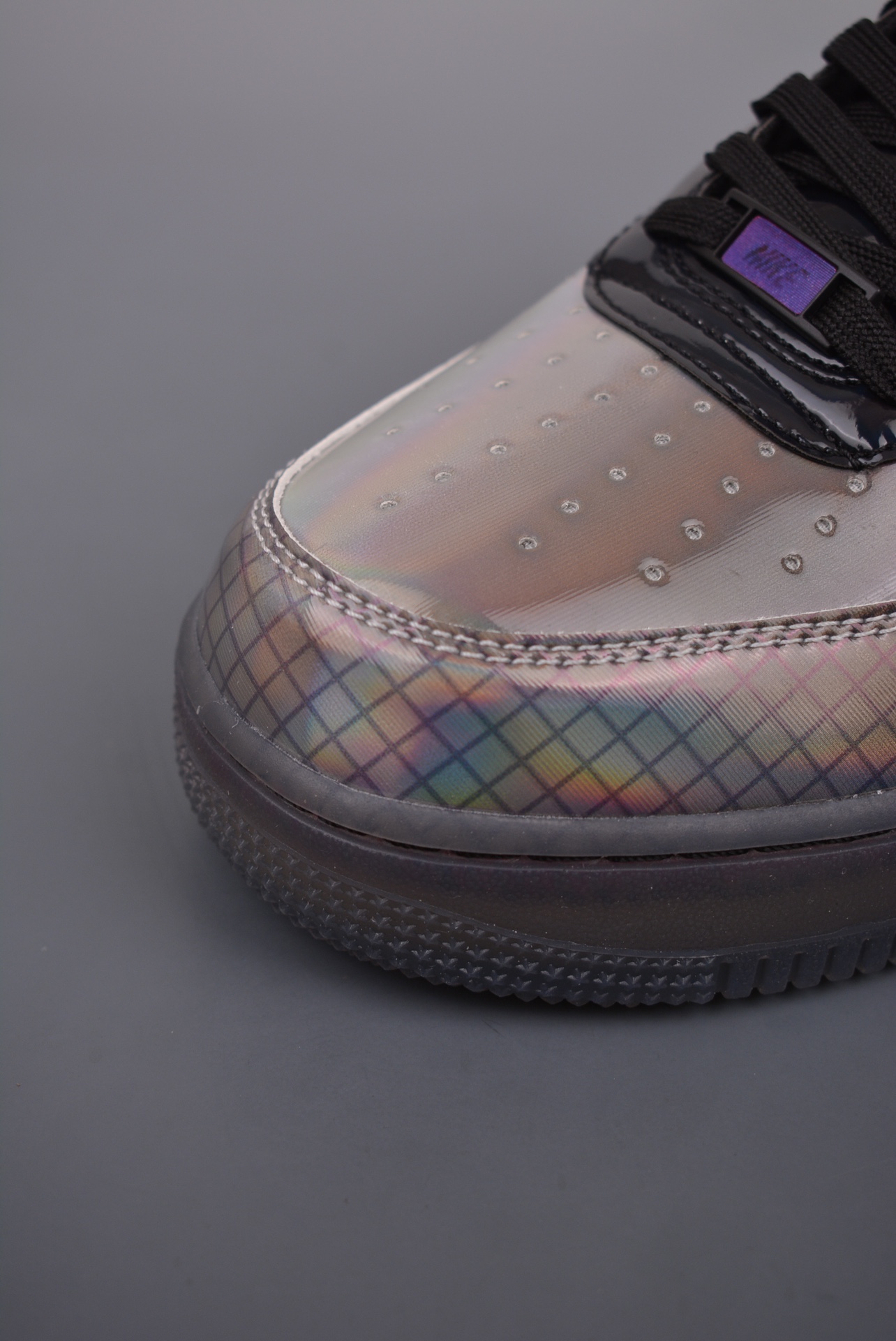 Nike Air Force 1'07 Low Have a Good Game gray and black colorful laser XL2402-222