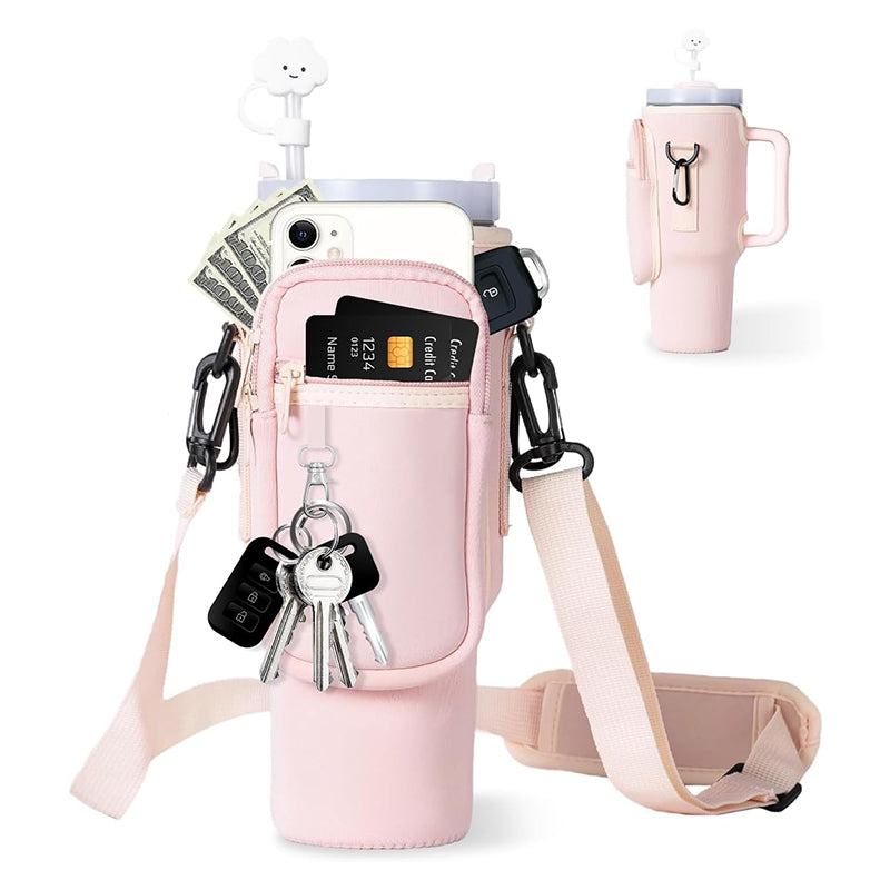 Water Bottle Carrier Bag for Stanley 40/30 oz Tumbler