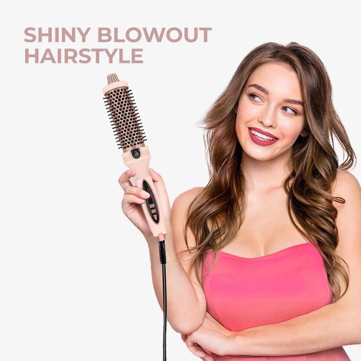 🏆#1 Best Seller ⏰Last Day Sale 49% Off💖3-in-1 Pro Negative Ion Two PTC Heaters Thermal Brush