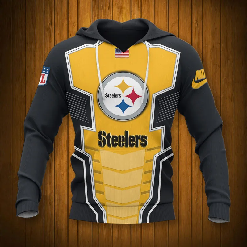 PITTSBURGH STEELERS 3D HOODIE TTB4325