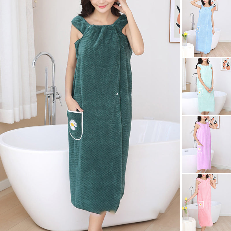 💥50% OFF--Last Day Sale🔥--Quick Dry Absorb Water Wearable Bathrobes--BUY 2 GET 15% OFF & FREE SHIPPING