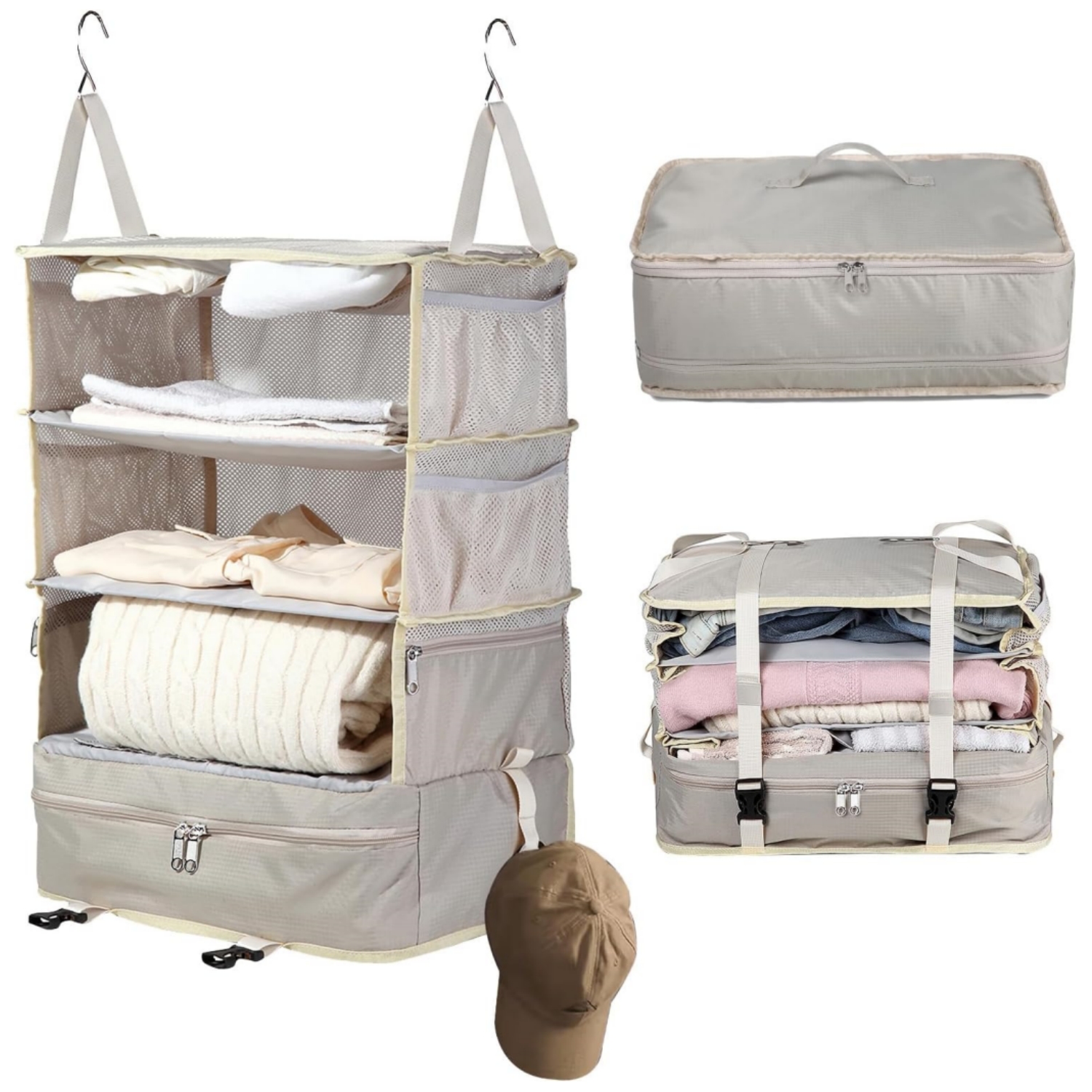 ON SALE🔥Protable Hanging Travel Shelf Bag