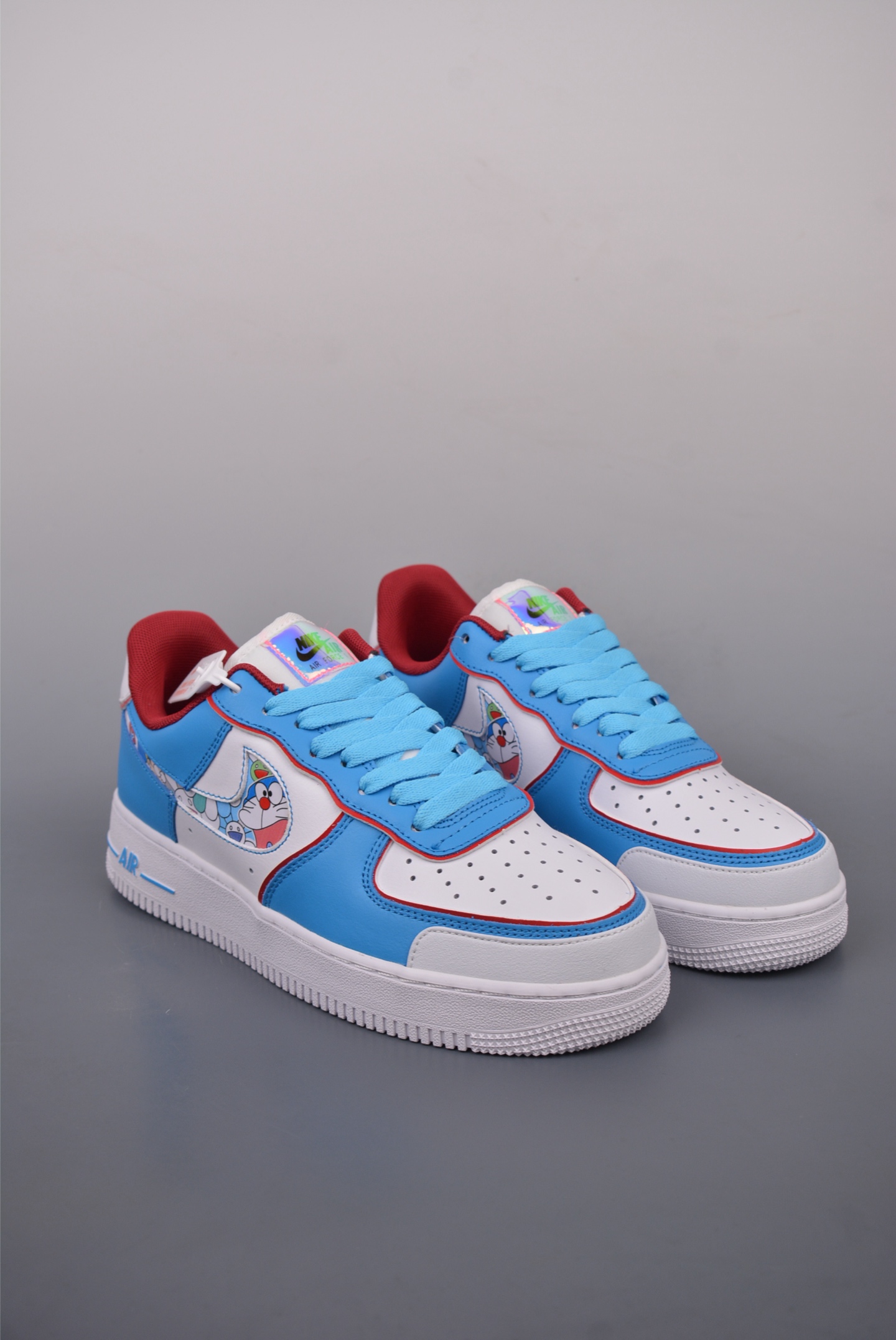 Doraemon x Nike Air Force 1 ´07 Low Light Blue Beige XL2420-333