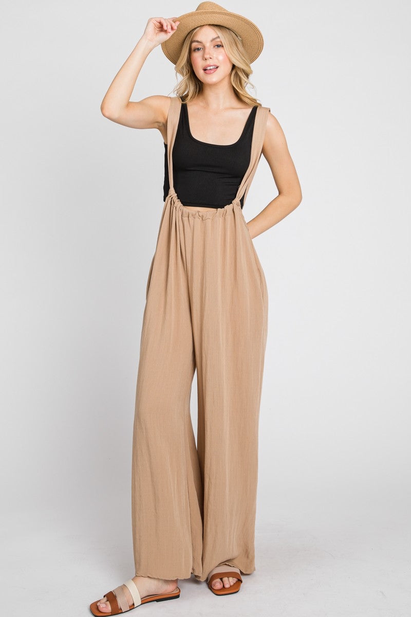 HOT SALE🔥Women's Casual Boho Sleeveless Jumpsuits with Pockets