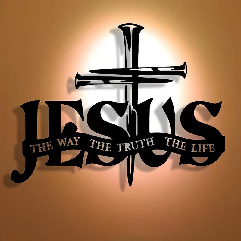🔥Super Sale - 49% OFF🔥Jesus & Cross Design Wall Art (20 x 14 inches)