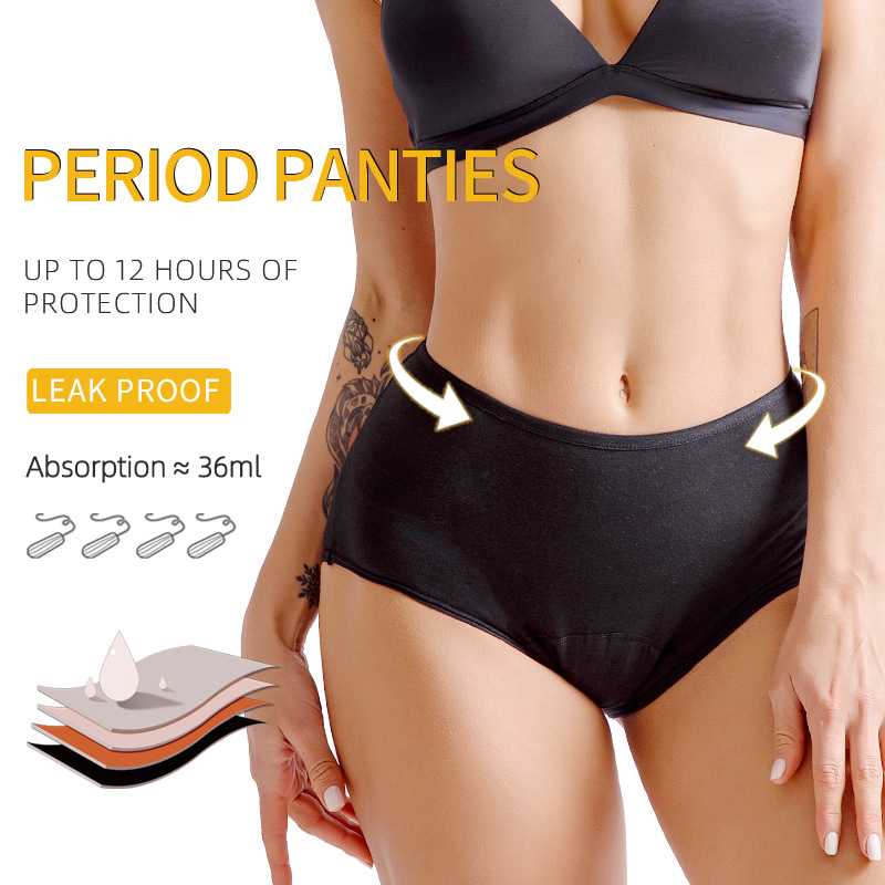 (🔥Last Day Promotion-SAVE 60% OFF)-🩲2023 New Upgrade High Waist Leak Proof Panties