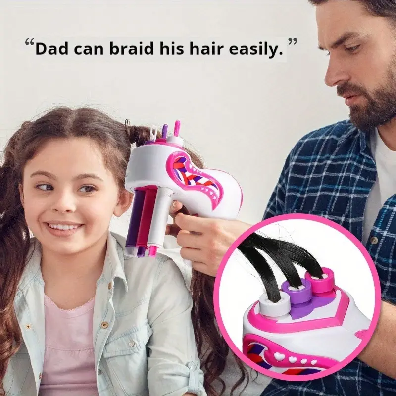 🔥Last Day Sale🔥 Electric Hair Braiding Machine, For Girls and Kids DIY Hair Styling