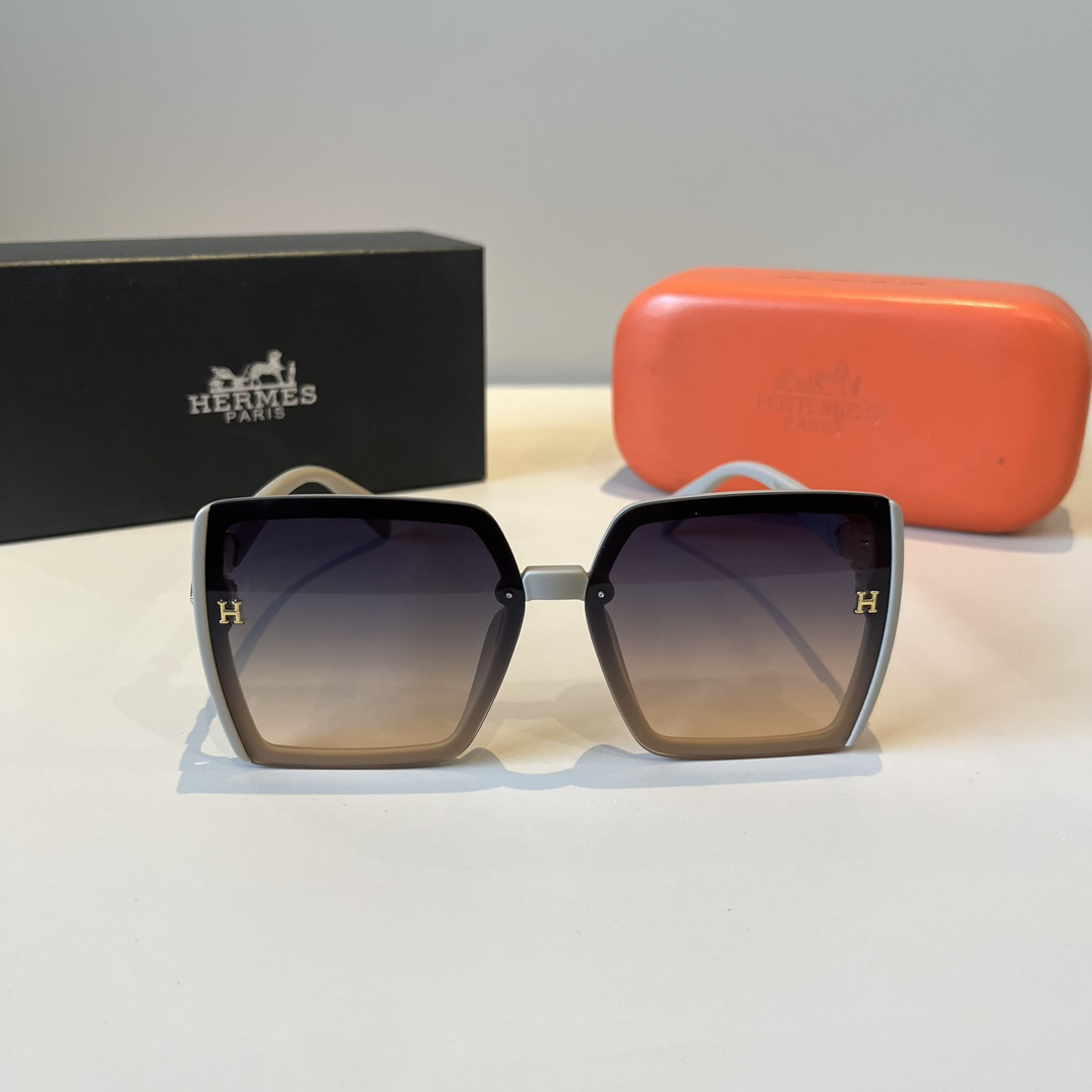 Hermes Square Frame Sunglasses