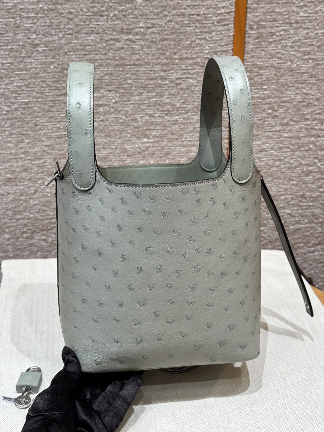 Hermès Picotin 8UBlue glacier Handbag (Handmade to Order)