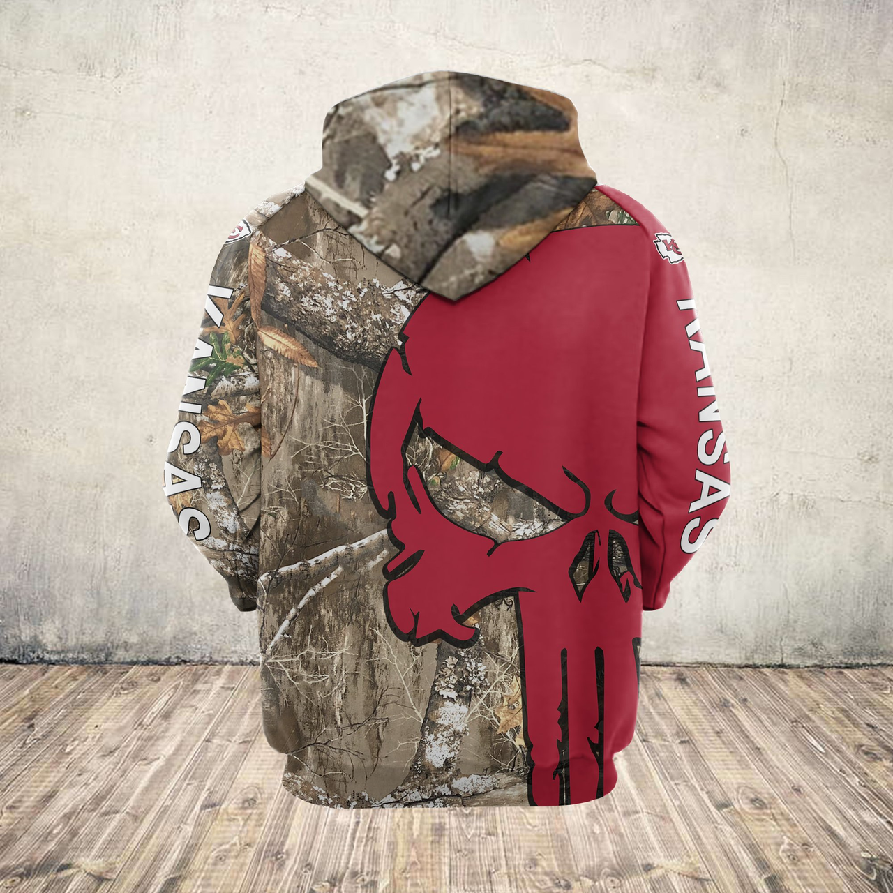 KANSAS CITY CHIEFS 3D HOODIE KKCC022