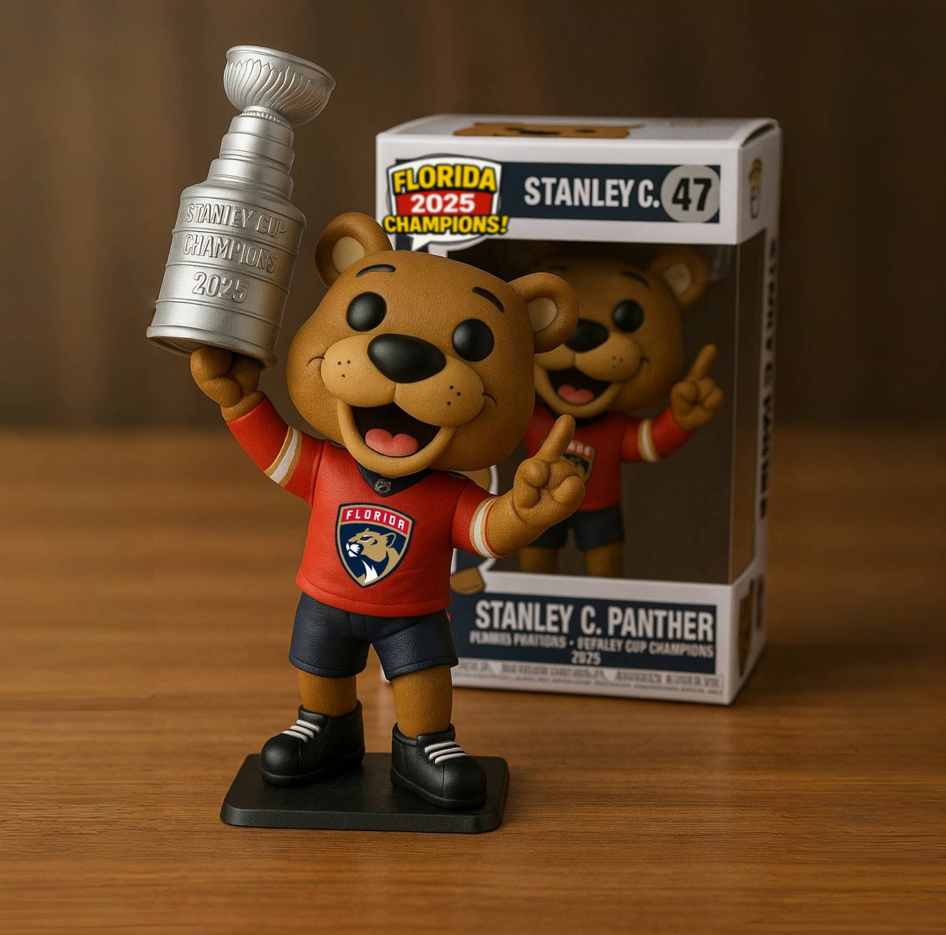 Florida Panthers 2025 Stanley Cup Champions POP! Figure