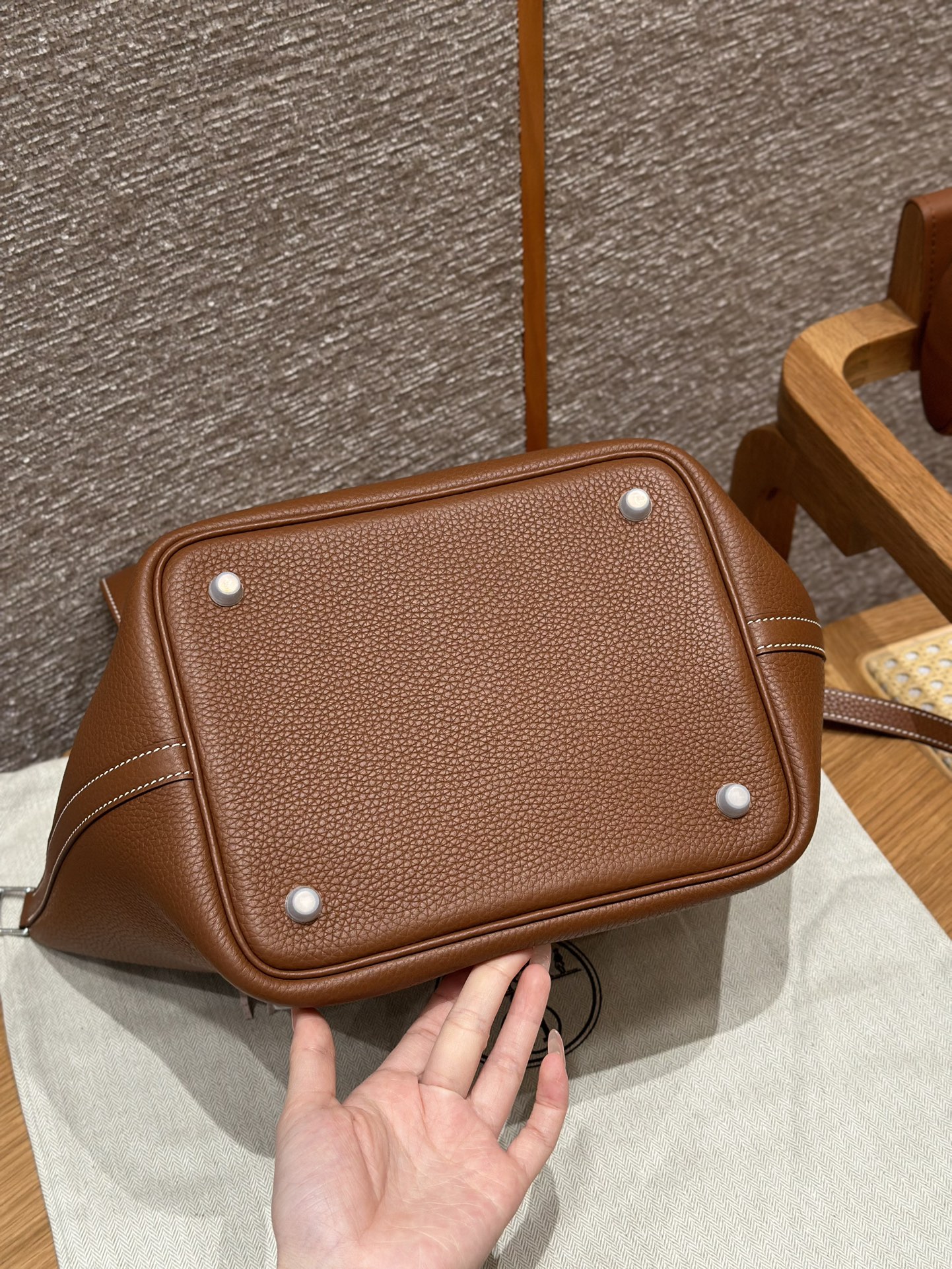 Hermès Picotin lo 37gold handbag (handmade to order)