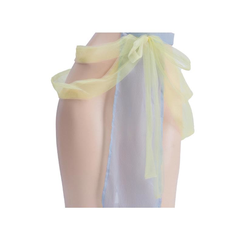 Cosplay Sexy Plush Top See-through Mesh Skirt Lingerie