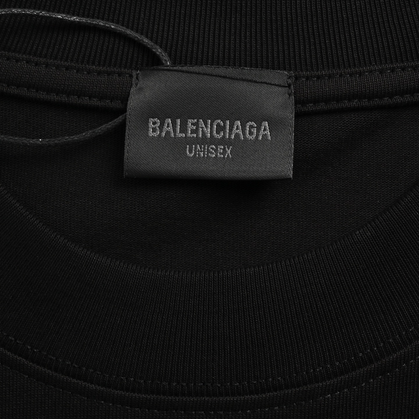 Balenciaga 25ss Dissolved Letters Printed Short Sleeve