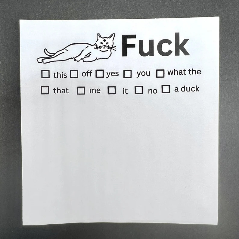 😆Fuck Off Notes