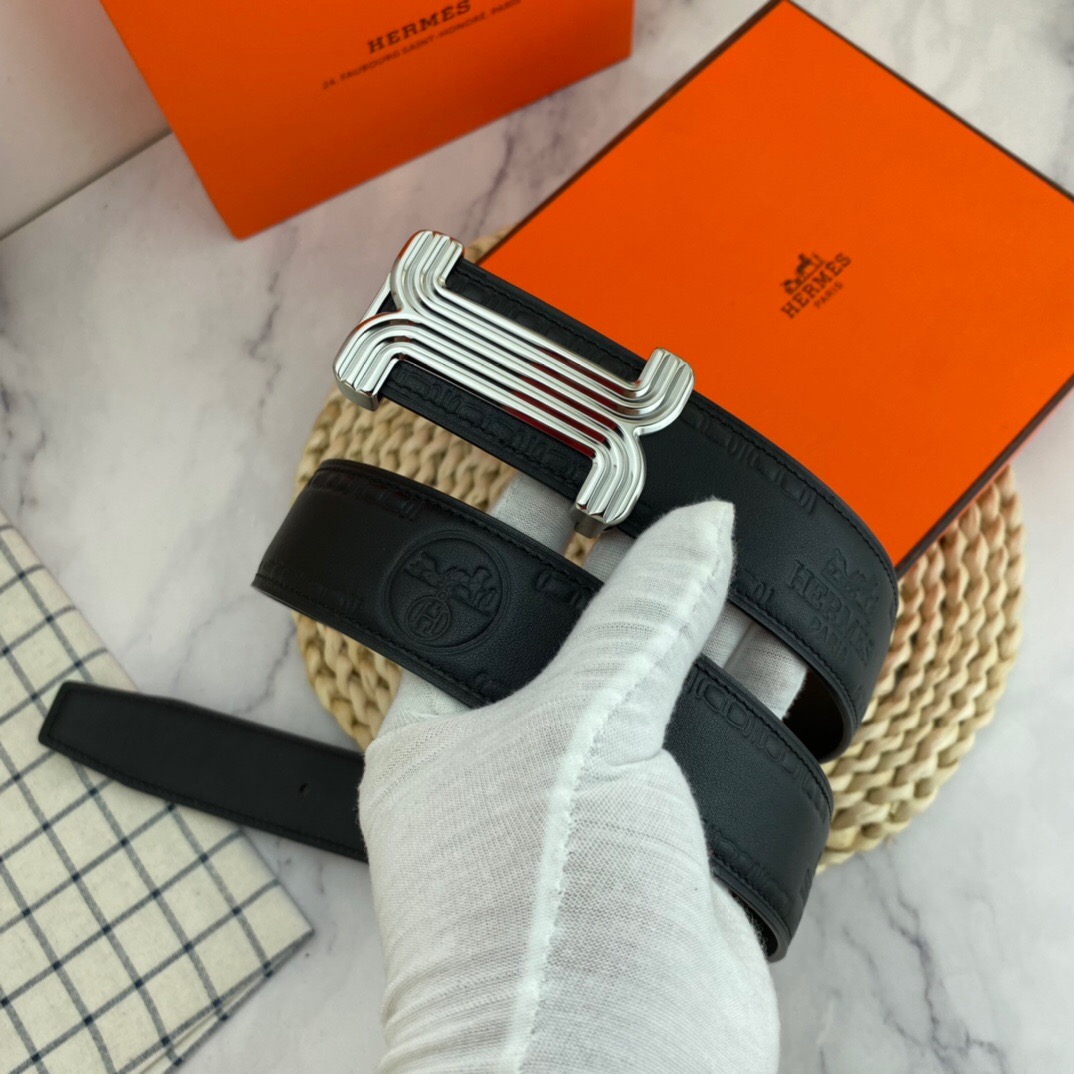 Hermès Special Leather Belt Series Width 3.8CM