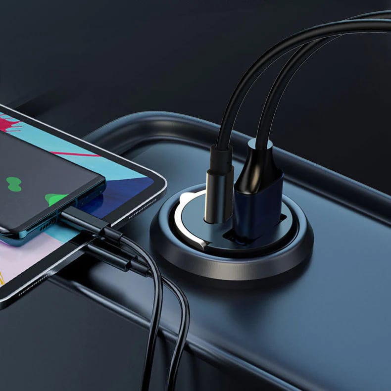 🔥LAST DAY 60% OFF🔥-Multi Compatible 100W Fast Charging Car Charger