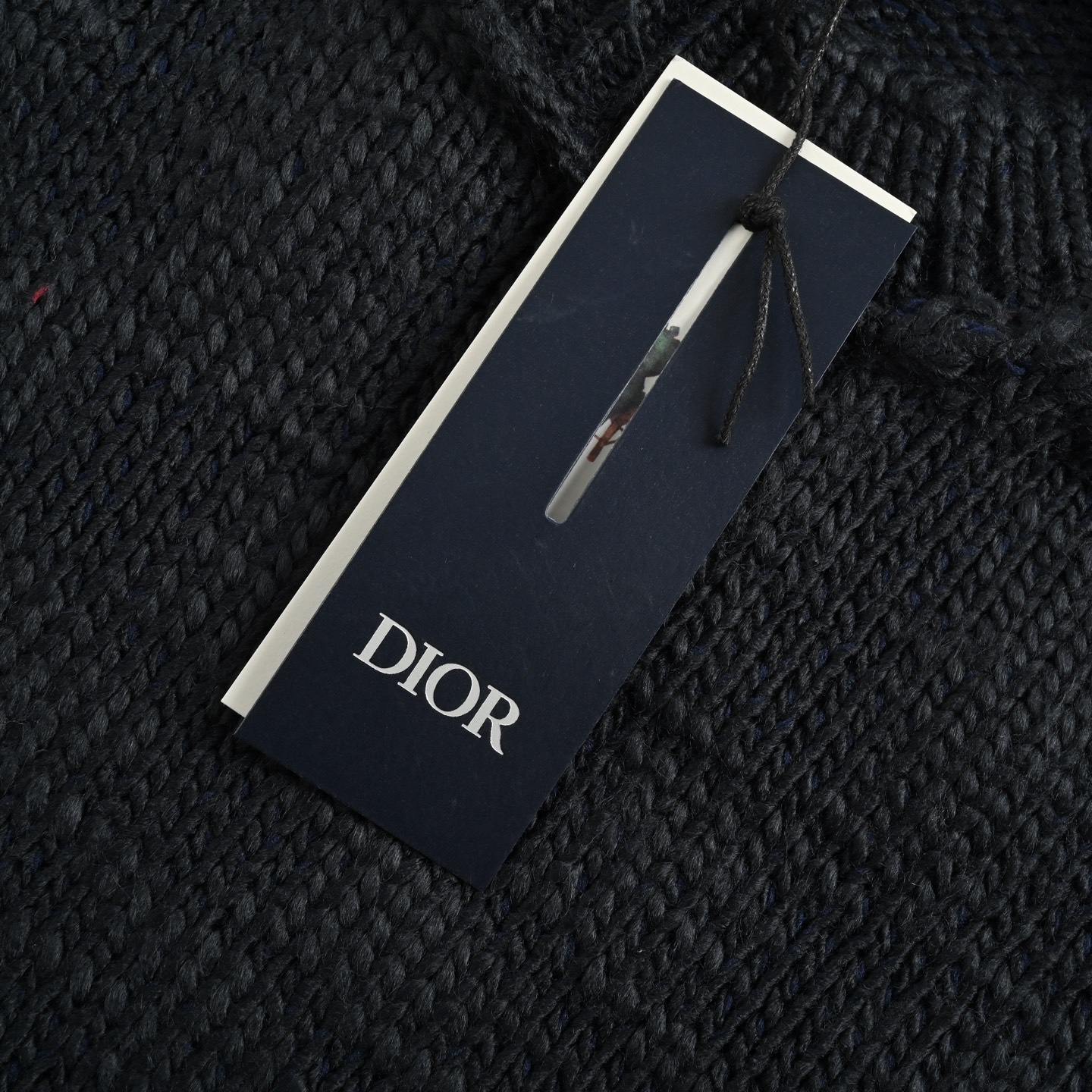 Dior 24Fw dinosaur chair embroidered crewneck sweater