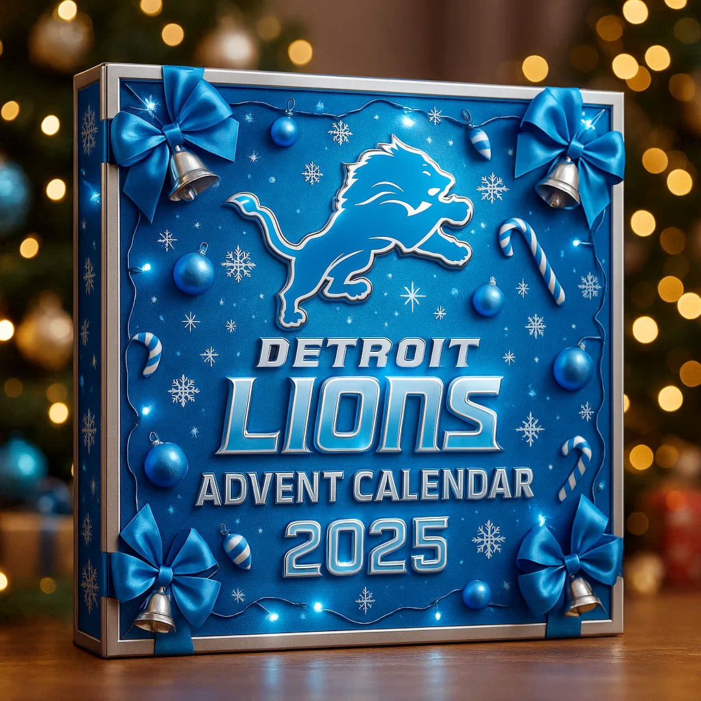 2025 Detroit Lions Advent Calendar
