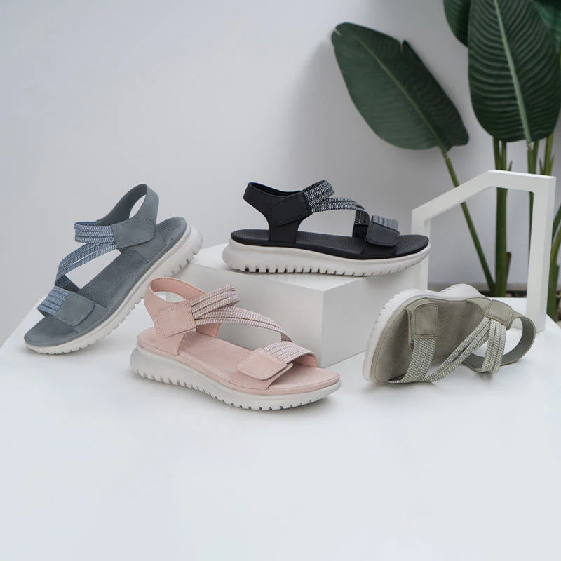 Sloping Heel And Non Slip Soft Sole Women Sandals