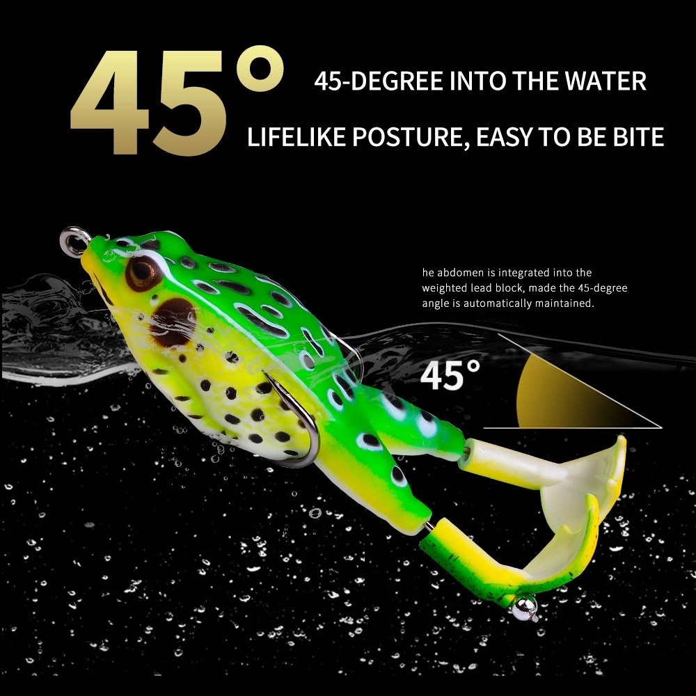 Double Propeller Frog Lures (BUY 8 GET 4 FREE & FREE SHIPPING)