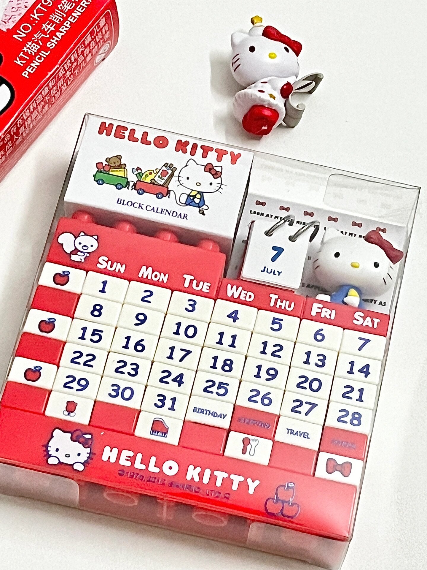 Hellokitty Block Calendar