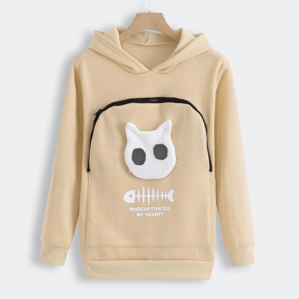 (🎁CHRISTMAS PRE SALE - 48% OFF)Sweatshirt Cat pouch hoodie