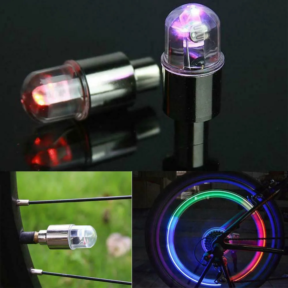 Motion Activated LED Wheel Lights Suitable for Cars, Motorcycles, Bicycles