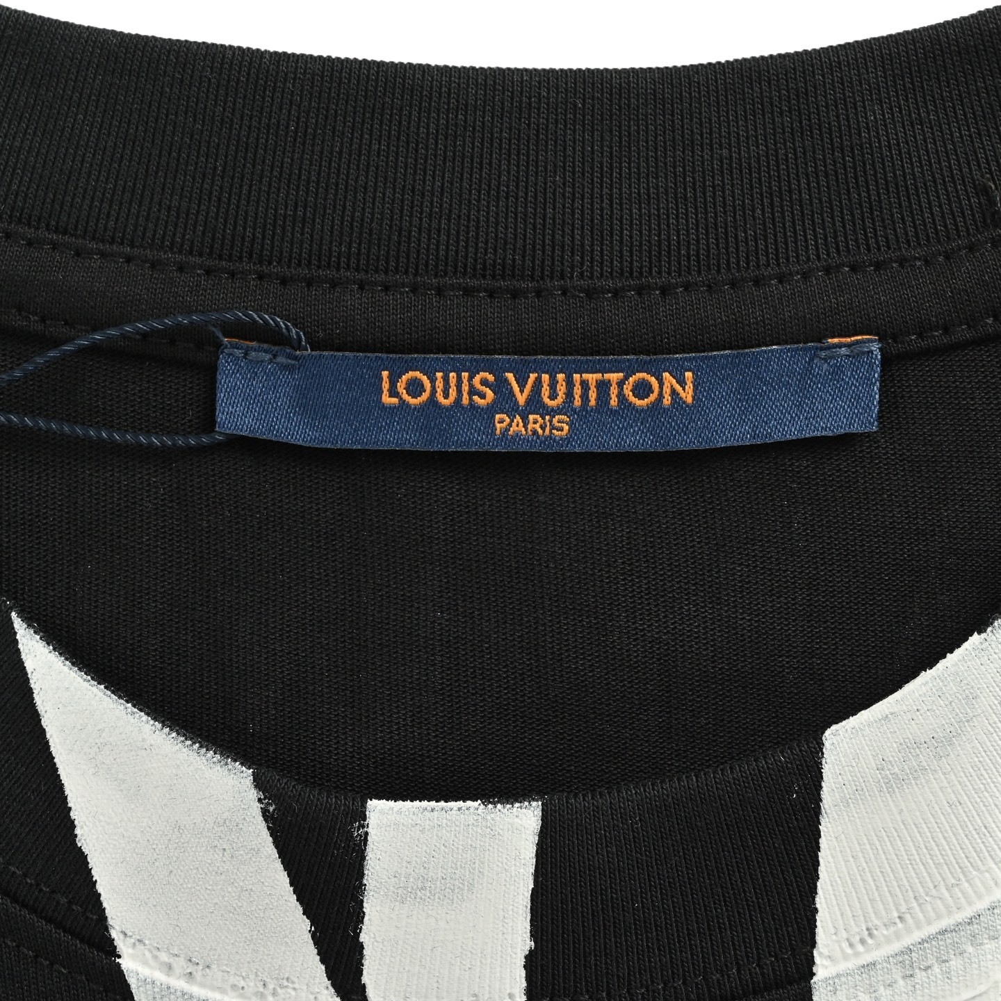 Louis Vuitton 25ss lettering logo printed short-sleeved shirt