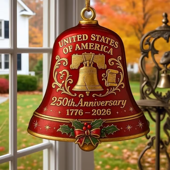 🔔United States 250th Anniversary Bell Ornament
