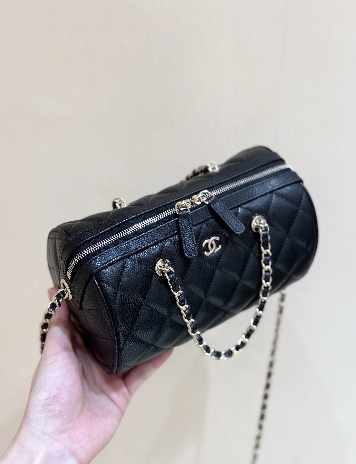 Chanel 25P Spring/Summer Preview Collection mini bowling bag AP4474