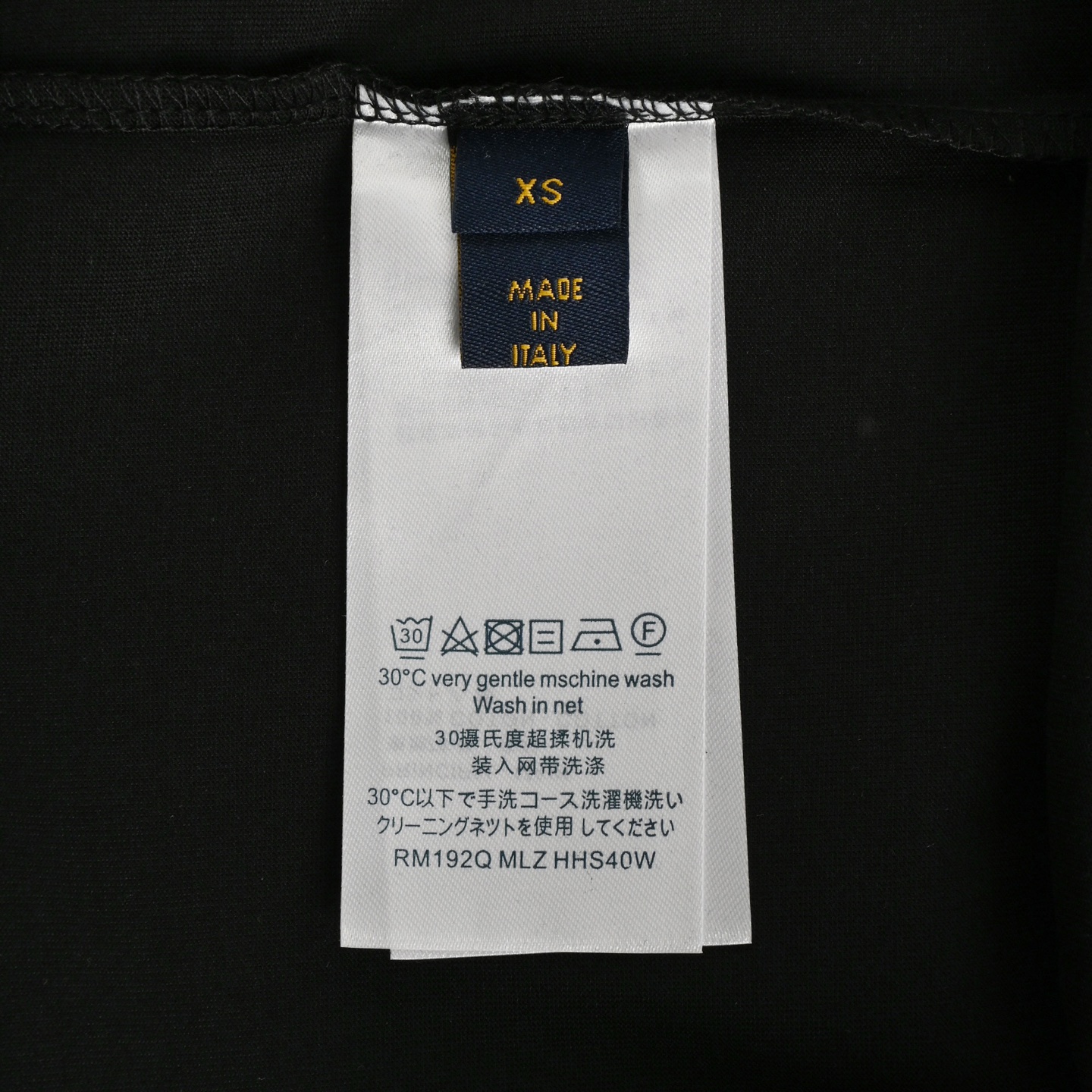 Louis Vuitton 25ss front and back monogram logo suede print short sleeves
